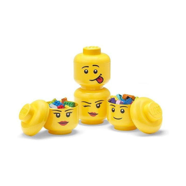 LEGO úložná hlava mini Multi pack 4ks