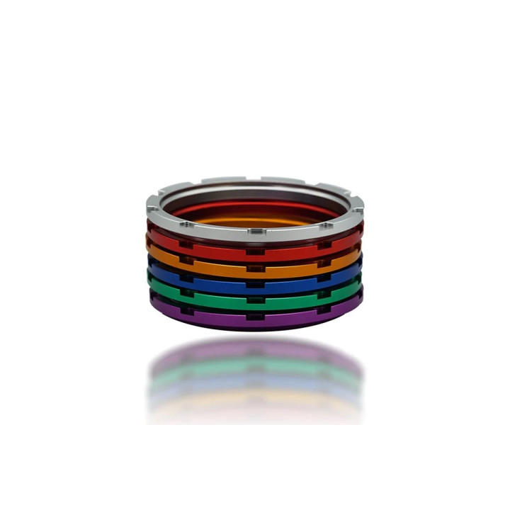 Exway Vnější obroučka kola pro Atlas Pro (stříbrná) sada 4 ks