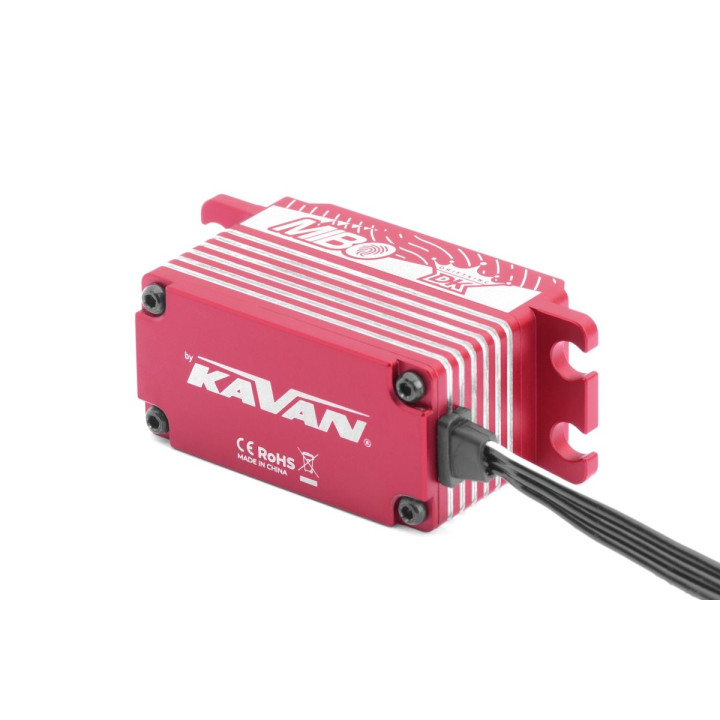 MIBO Drift King Alu Red LP Programmable (RWD Drift Spec/33.0kg/8.4V) Brushless Servo