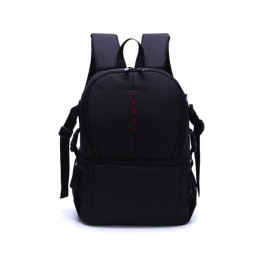 Double-Layer DIY Camera Backpack (Black)