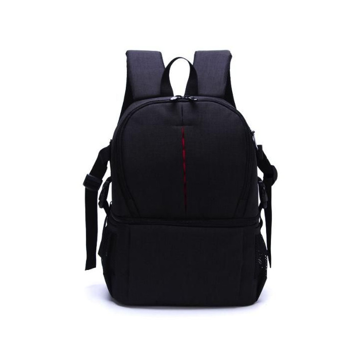 Double-Layer DIY Camera Backpack (Black)