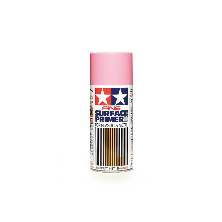 Tamiya Fine Surface Primer L Pink Spray 180ml
