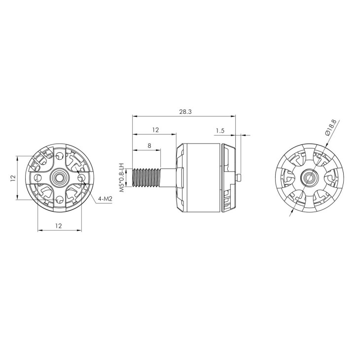 KAVAN Brushless Motor PRO 1915-3750