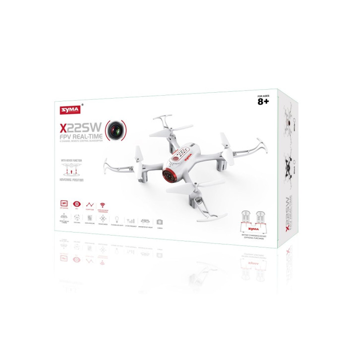 Syma X22SW kvadrokoptéra RTF - bílá