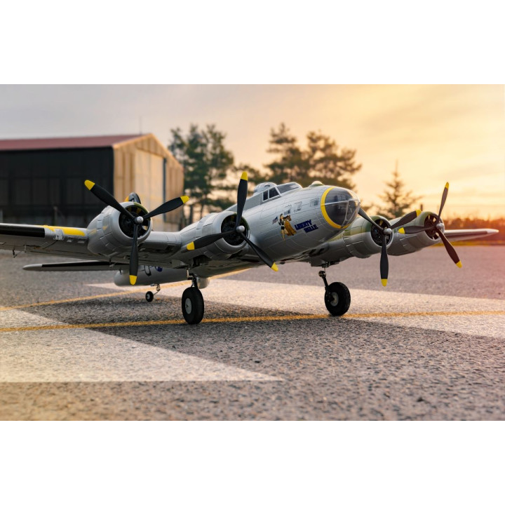 B-17F Memphis Belle 1875mm ARF - stříbrná