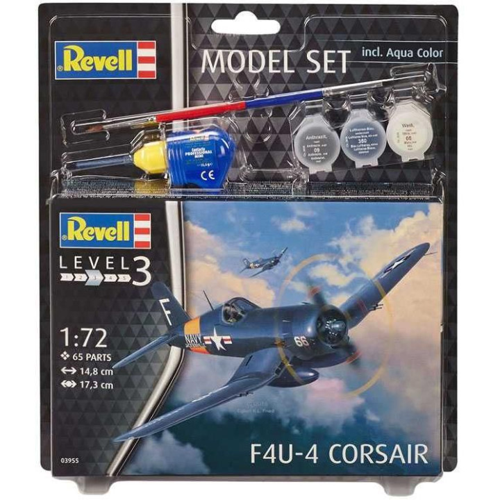 ModelSet letadlo 63955 - F4U-4 Corsair (1:72)