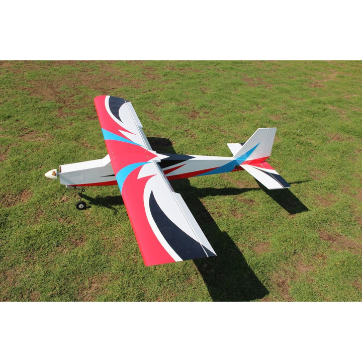 90" Trainer V2 2290mm Červeno-Modro-Černá