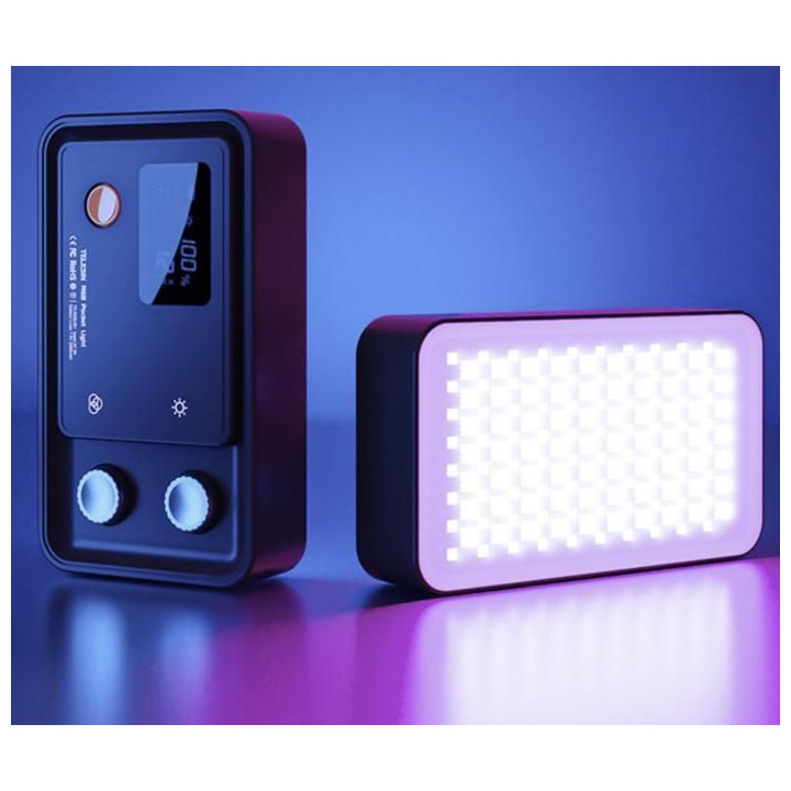 Nastavitelné RGB kapesní světlo (vč baterie)