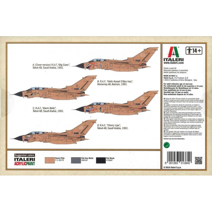 Model Kit letadlo 1384 - TORNADO GR.1 (1:72)