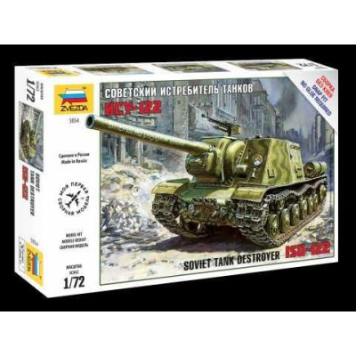 Snap Kit tank 5054 - Soviet Tank Destroyer ISU-122  (1:72)