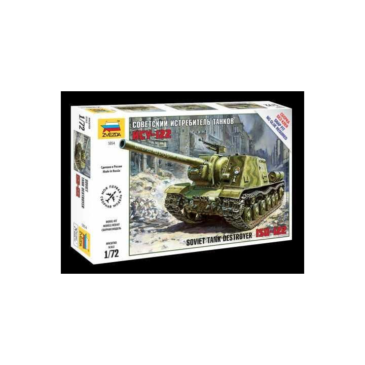 Snap Kit tank 5054 - Soviet Tank Destroyer ISU-122  (1:72)