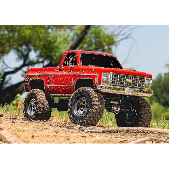Traxxas TRX-4 Chevrolet K10 1979 TQi 1:10 RTR modrý