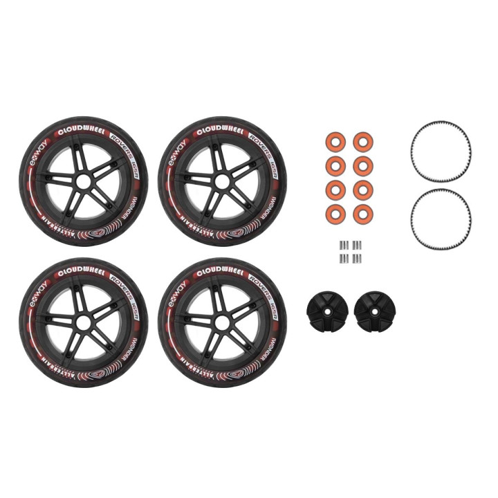 Exway Sada kol Cloud Wheel Rover Scarlet Red pro Atlas 2WD