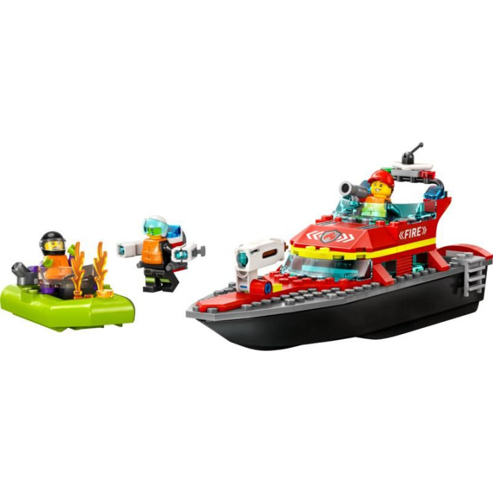 LEGO City - Hasičská záchranná loď a člun