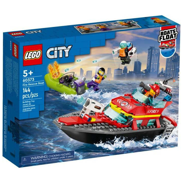 LEGO City - Hasičská záchranná loď a člun