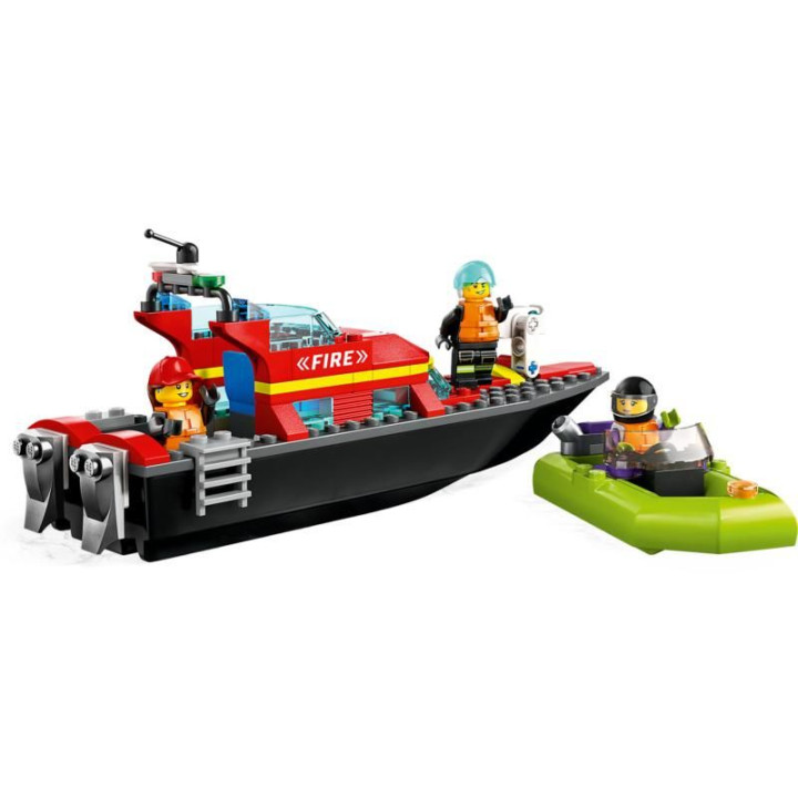 LEGO City - Hasičská záchranná loď a člun