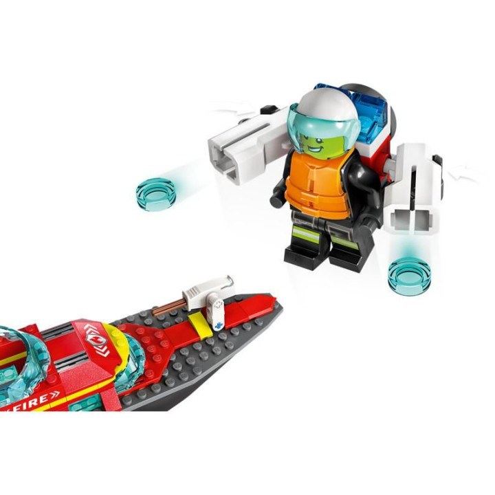 LEGO City - Hasičská záchranná loď a člun