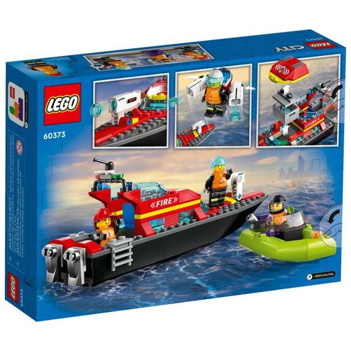 LEGO City - Hasičská záchranná loď a člun