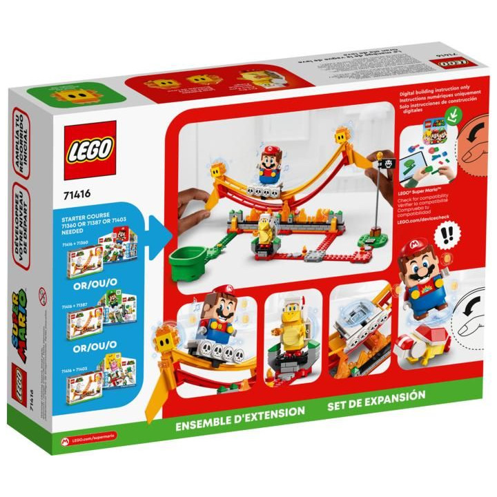 LEGO Super Mario - Lávová vlna – rozšiřující set