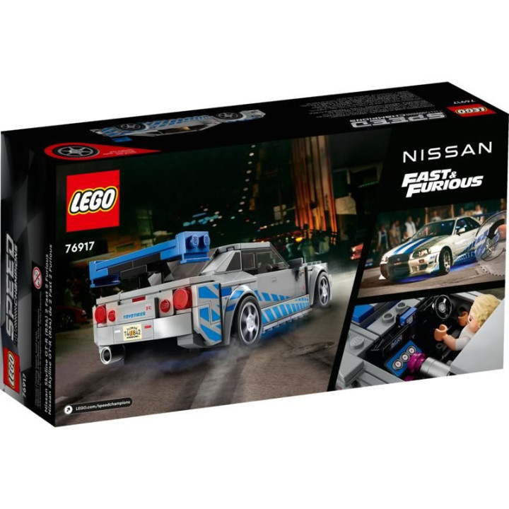 LEGO Speed Champions - 2 Fast 2 Furious Nissan Skyline GT-R