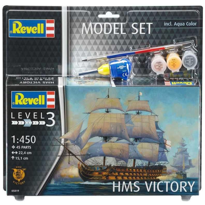ModelSet loď 65819 -  HMS Victory (1:450)