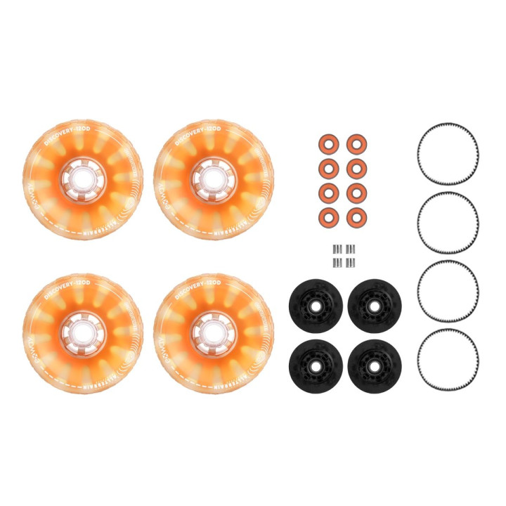 Exway Cloud Wheel 120mm Combo pro Atlas Pro 4WD (oranžová)