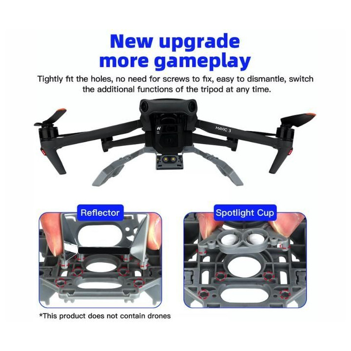 DJI Mavic 3 / Mavic 3 Classic - Závěsný systém a podvozek