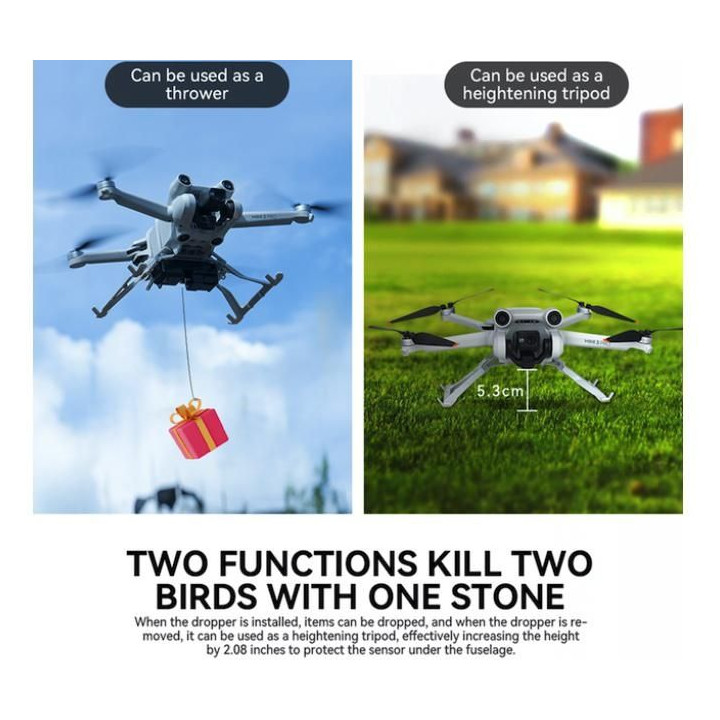 DJI MINI 3 Pro - Závěsný systém a podvozek