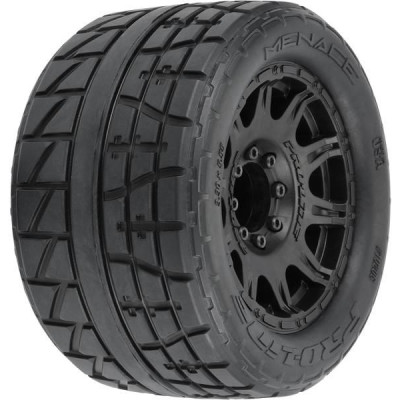 Pro-Line kolo 3.8" 1:8, pneu Menace HP BELTE, disk čený H17 (2)