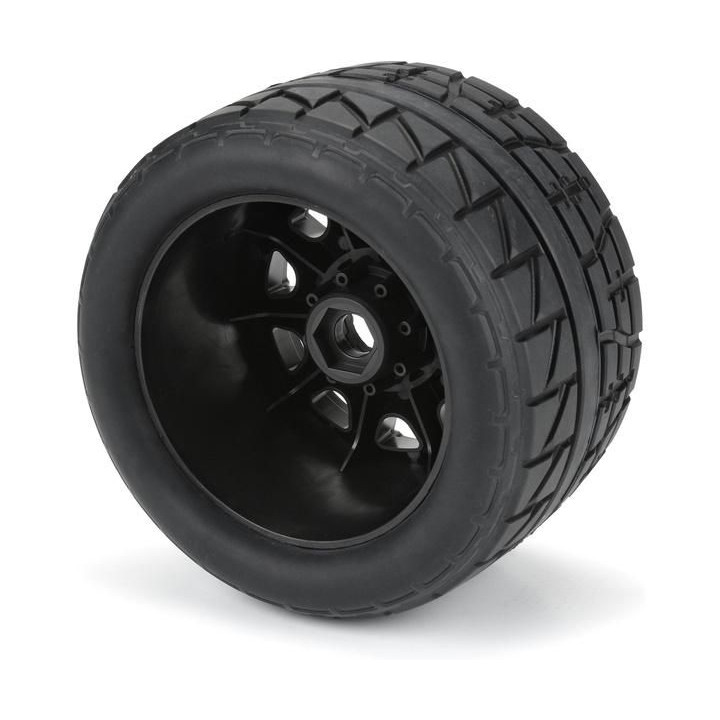 Pro-Line kolo 3.8" 1:8, pneu Menace HP BELTE, disk čený H17 (2)