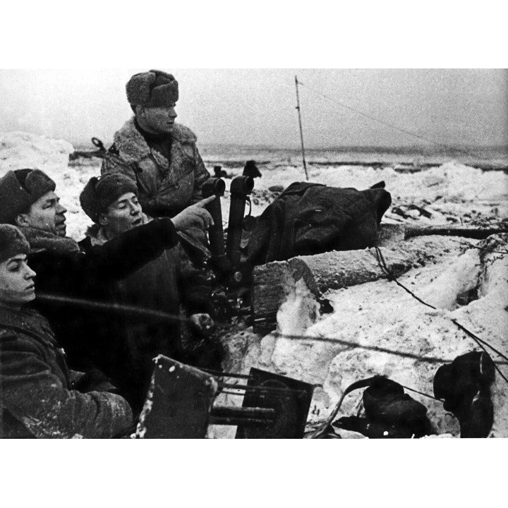 Wargames (WWII) figurky 6231 - Soviet headquarters in winter uniform (1:72)