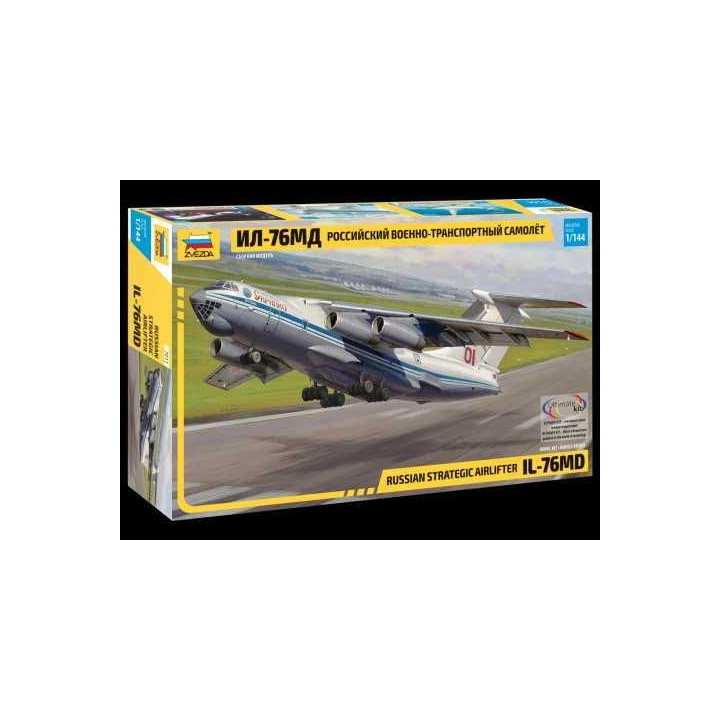 Model Kit letadlo 7011 - Russian strategic airlifter IL-76MD (1:144)