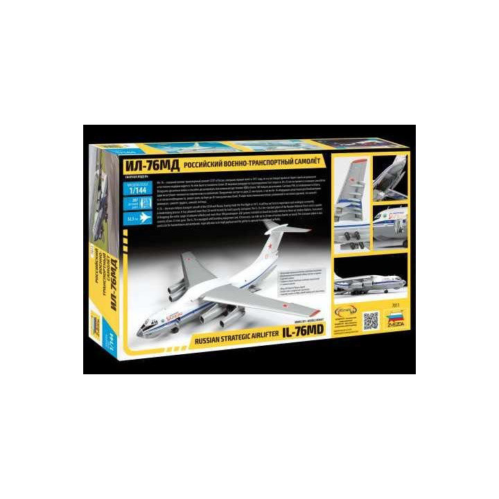 Model Kit letadlo 7011 - Russian strategic airlifter IL-76MD (1:144)