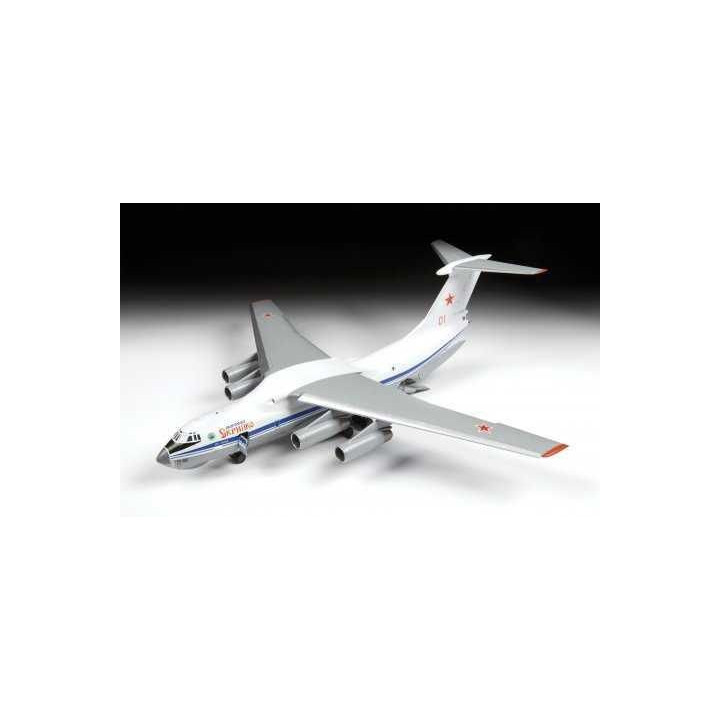 Model Kit letadlo 7011 - Russian strategic airlifter IL-76MD (1:144)