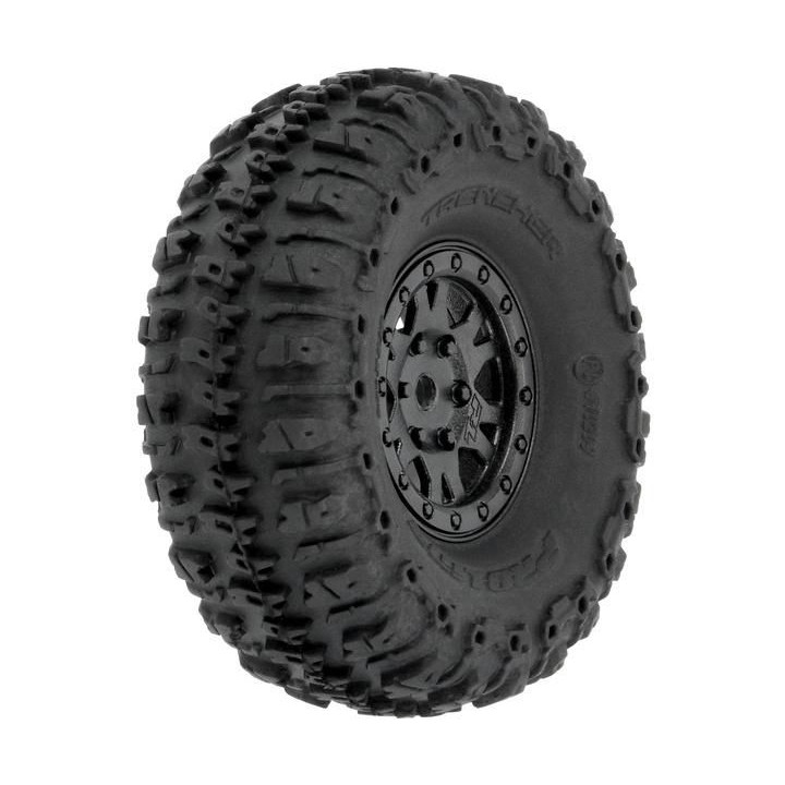 Pro-Line kolo 1.0" Trencher, disk H7 černý Impulse (4): SCX24