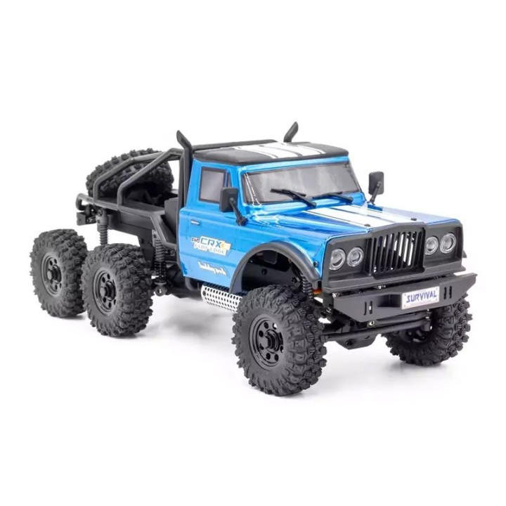 RTR HOBBYTECH CRX18 Truck Trial 1/18, 6wd, krátká verze, - modrý