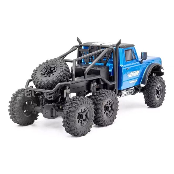 RTR HOBBYTECH CRX18 Truck Trial 1/18, 6wd, krátká verze, - modrý