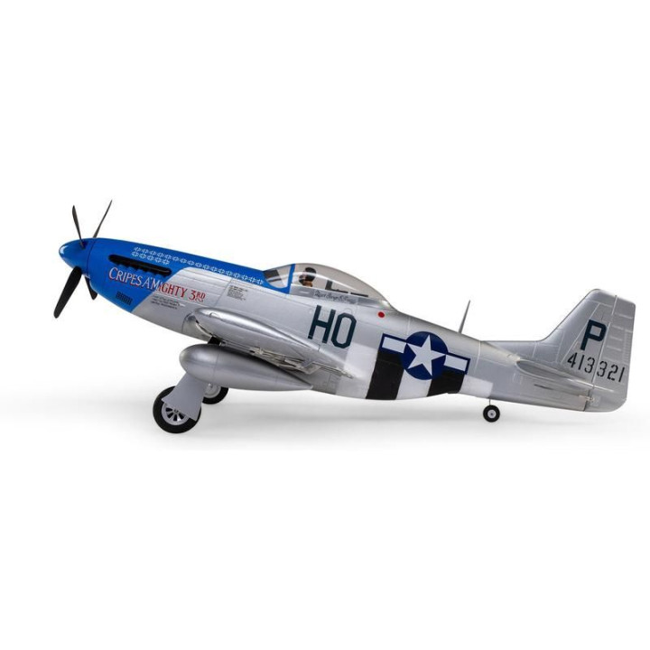 E-flite P-51D Mustang 1.2m SAFE Select BNF Basic