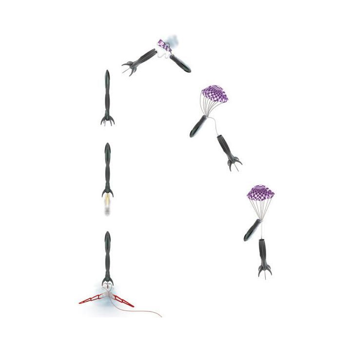 Estes Space Corps Vesta Intruder kit