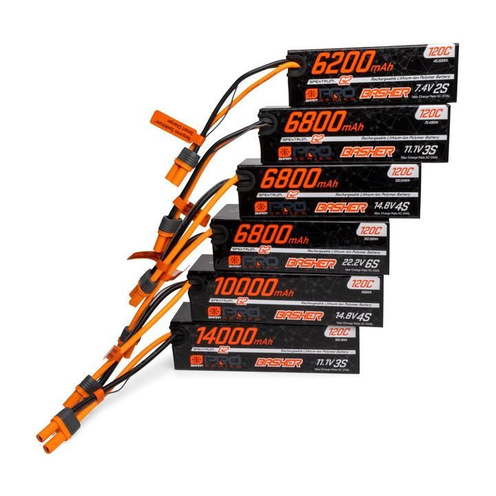 Spektrum Smart G2 Pro LiPo 11.1V 6800mAh 120C IC5