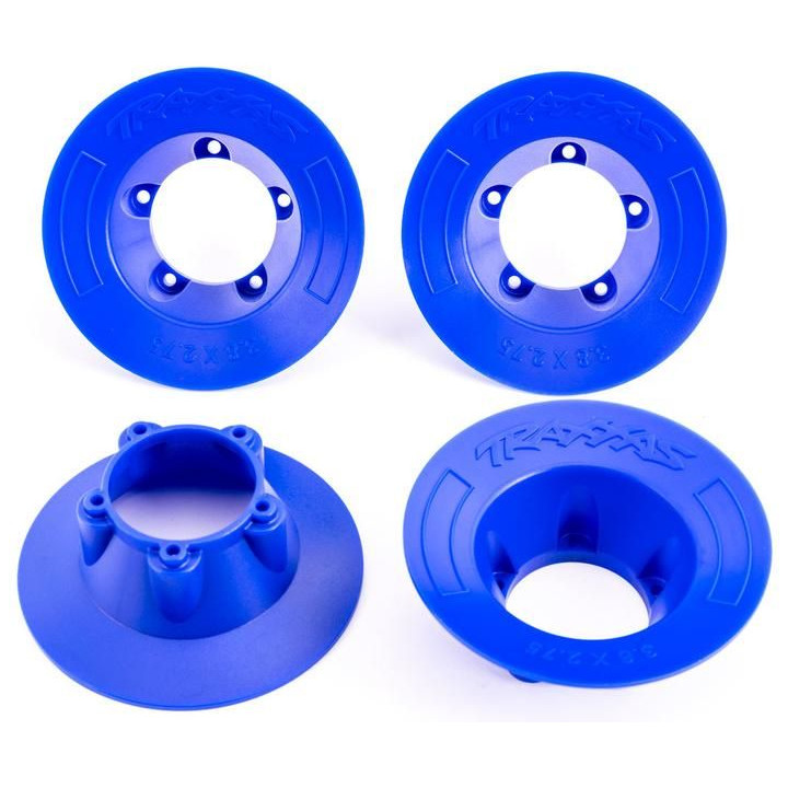 Traxxas poklice disku modrá (4) (pro NO9572)