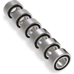 Traxxas kuličková ložisko 3x6x2.5mm 2RS černé (6)