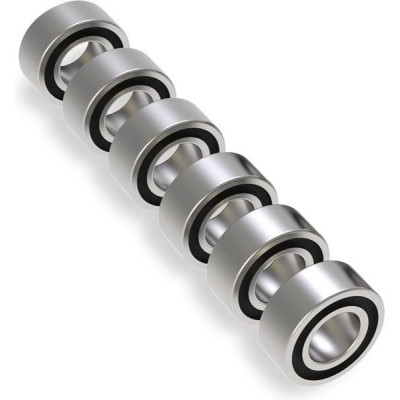 Traxxas kuličková ložisko 3x6x2.5mm 2RS černé (6)