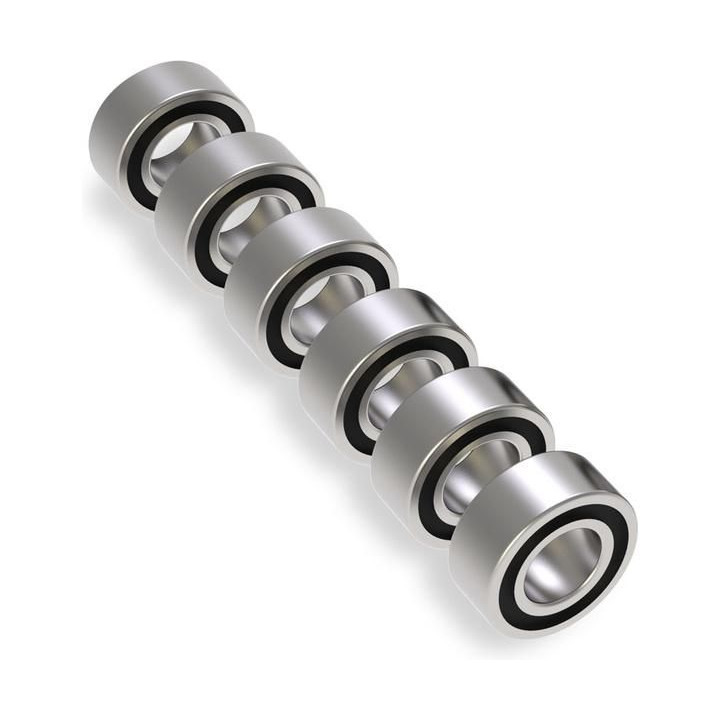 Traxxas kuličková ložisko 3x6x2.5mm 2RS černé (6)