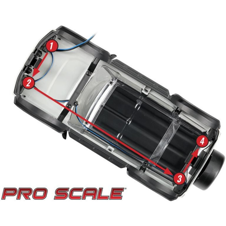 Traxxas LED osvětlení kompletní (pro #9711)