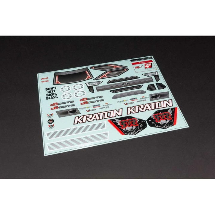 Arrma karosérie nenabarvená: Kraton 4S 4x4