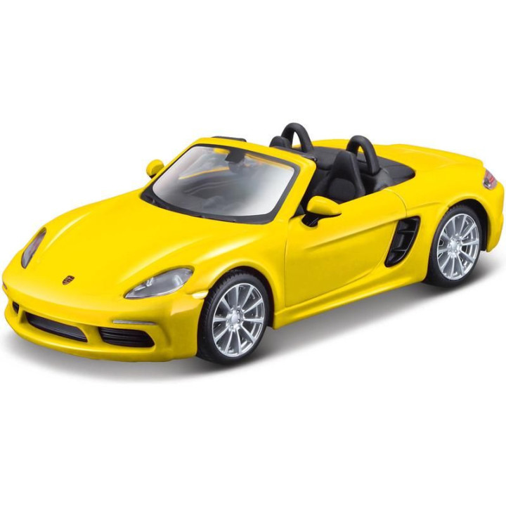 Bburago Porsche 718 Boxter 1:32 žlutá