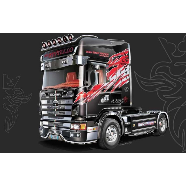 Model Kit truck 3922 - SCANIA 164 L TOPCLASS (1:24)