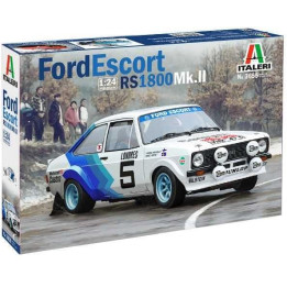 Model Kit auto 3655 - FORD ESCORT RS1800 Mk. II (1:24)