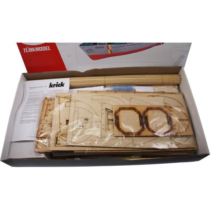 Türkmodel FPV Westra hlídkový člun 1:50 kit